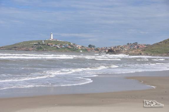 Farol de Santa Marta, litoral sul de Santa Catarina, visto da Praia da Galheta